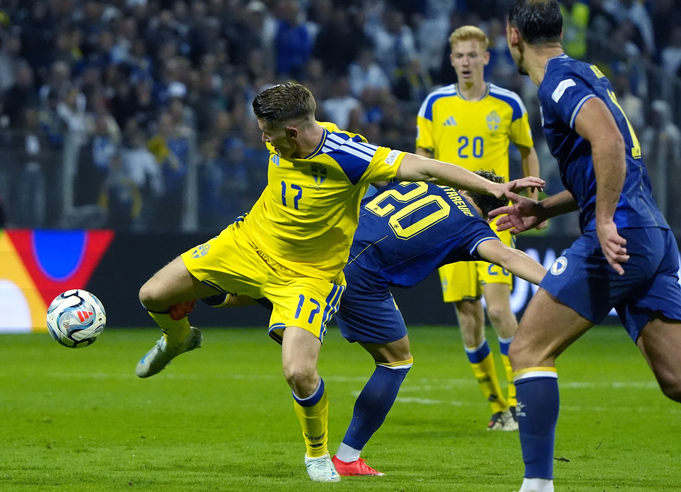 Bośnia zagrała dla Polski! Szwedzi zatrzymani