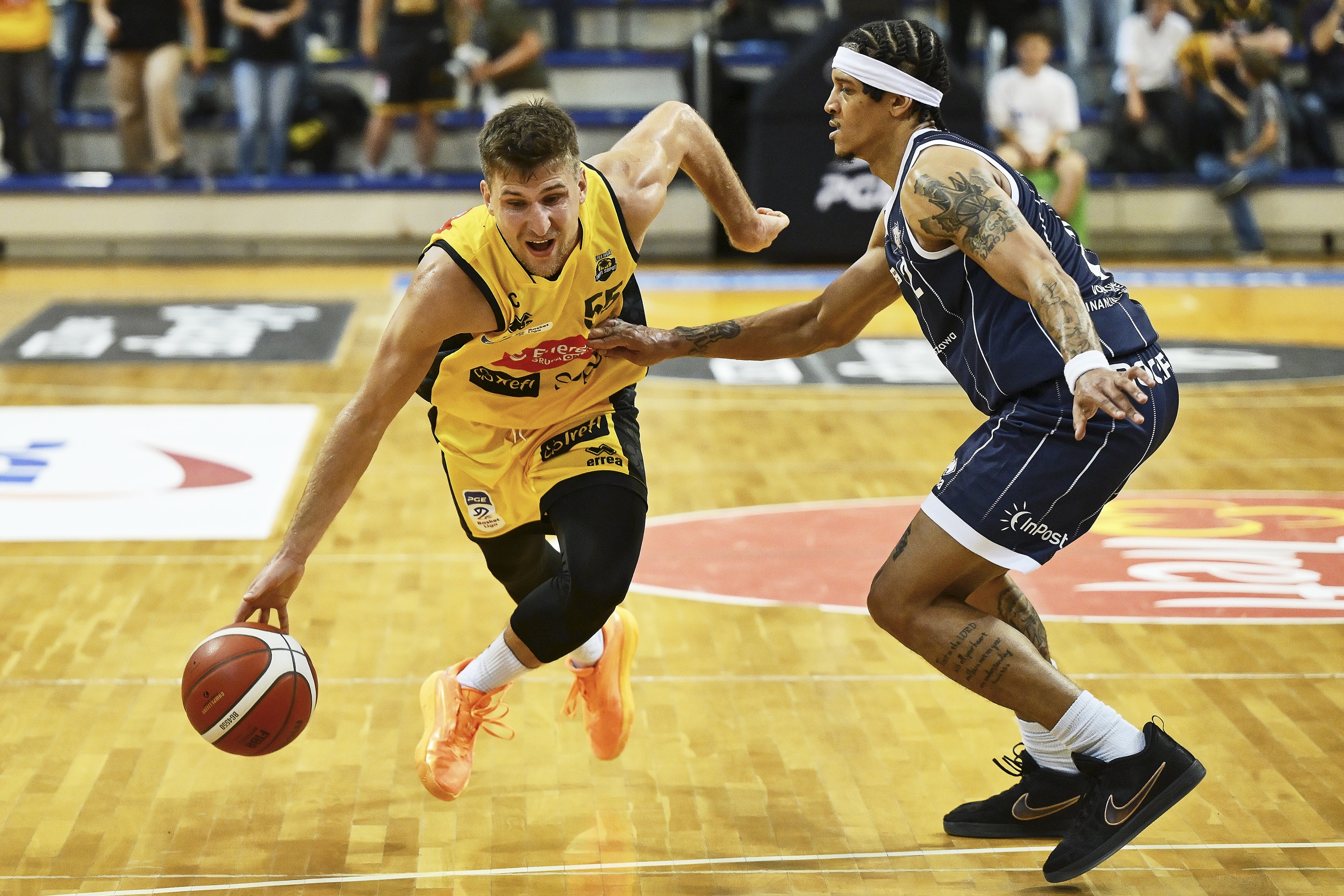 Dziki rozniosły Energa Trefl, Schenk nie wytrzymał
