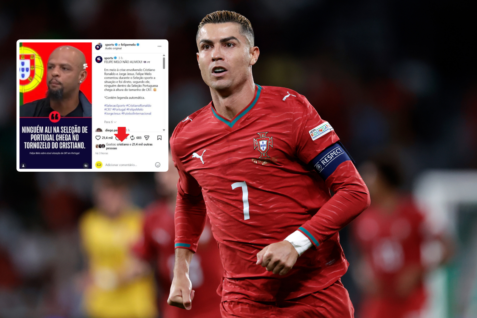 Odkryli, co zrobił Ronaldo. Koledzy z kadry nie będą zadowoleni