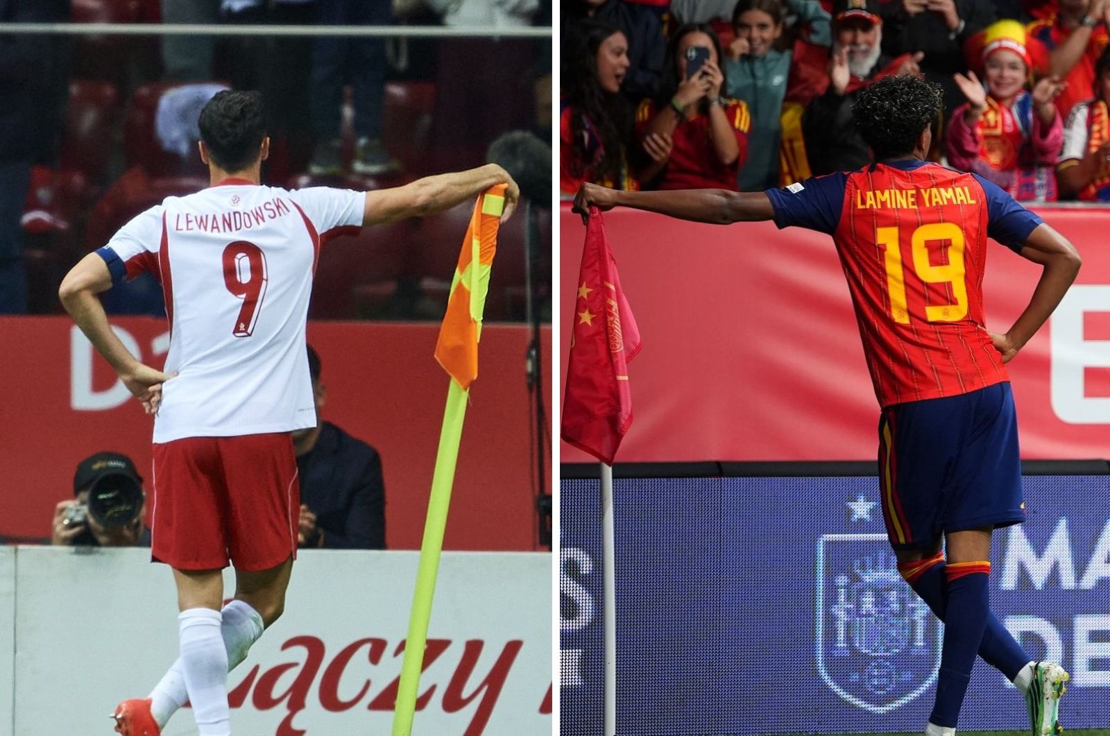Najpierw Yamal, potem Lewandowski. Przypatrz się uważnie