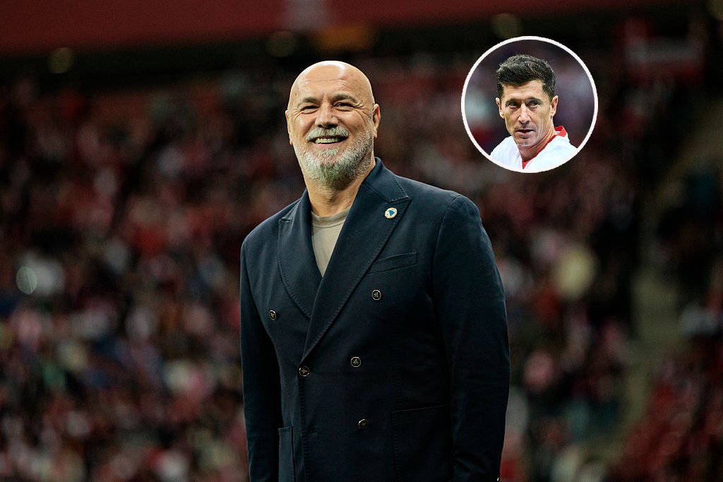 "Szkoda, iż go zabraknie". Selekcjoner Bośniaków zaskoczył po pytaniu o Lewandowskiego