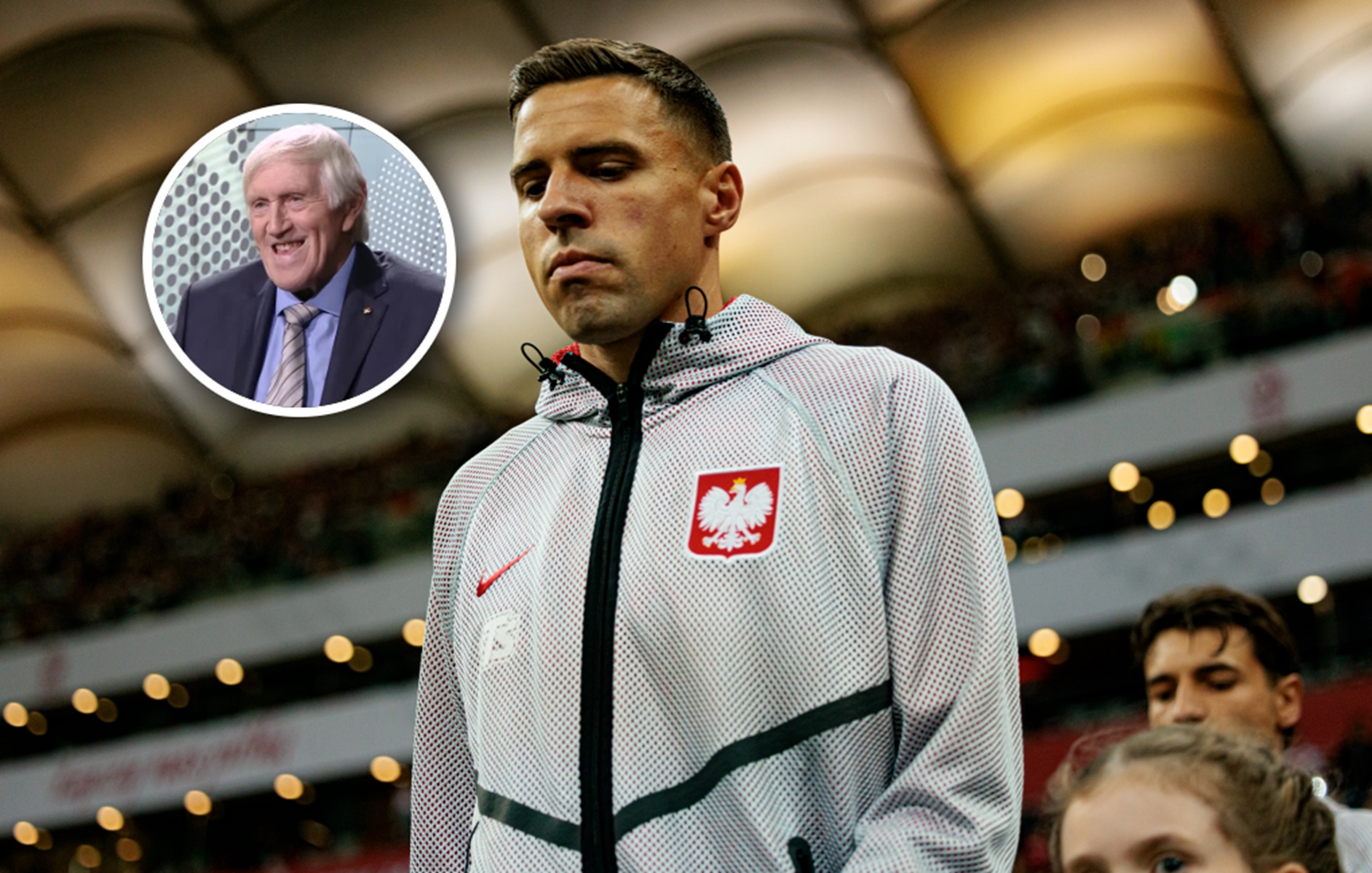 Zawalił mecz z Bośnią, a tu takie słowa byłego selekcjonera. "Niesprawiedliwe"