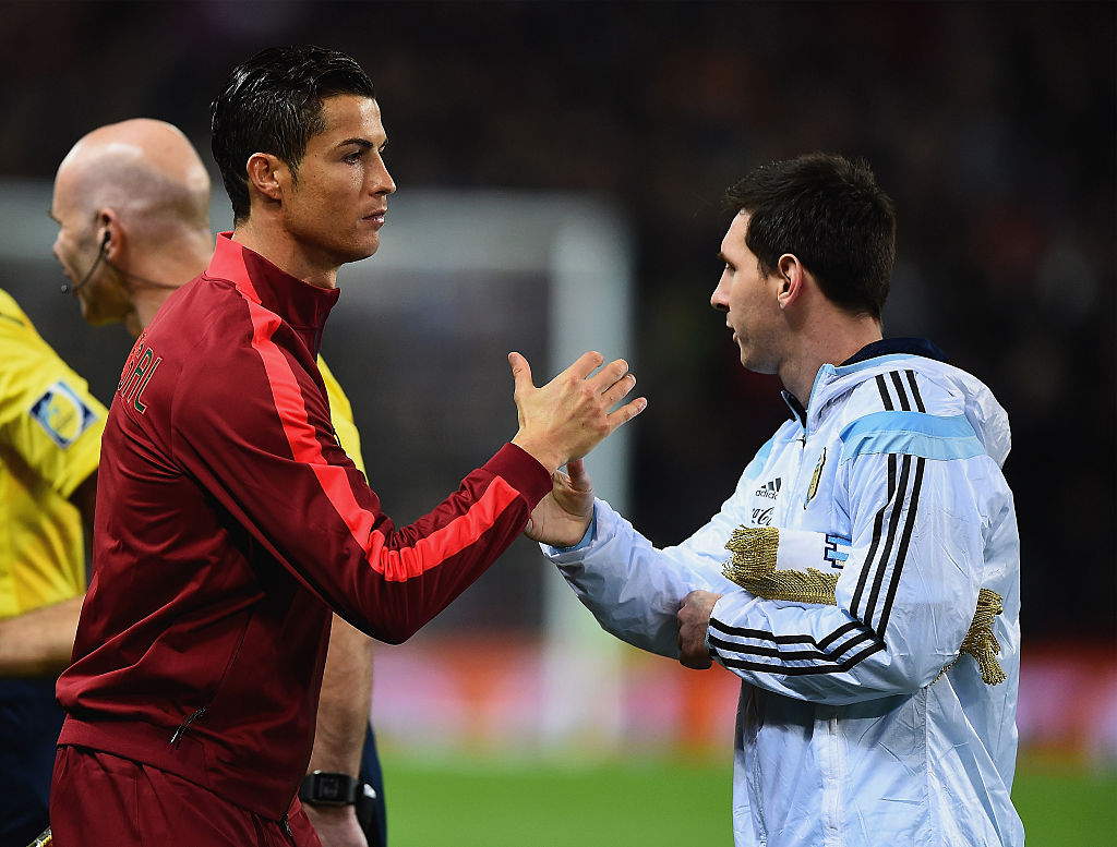 Klasa. Ronaldo przemówił do Messiego