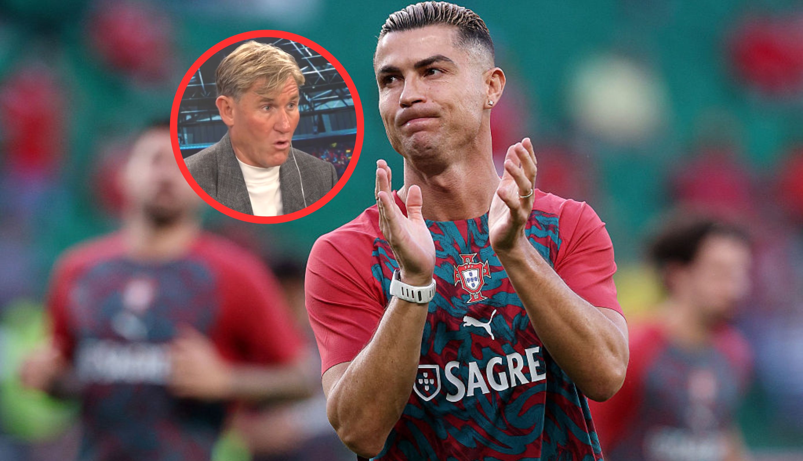 Odczytał SMS-a od Ronaldo. "Powiedz mu, żeby nie stosował botoksu"