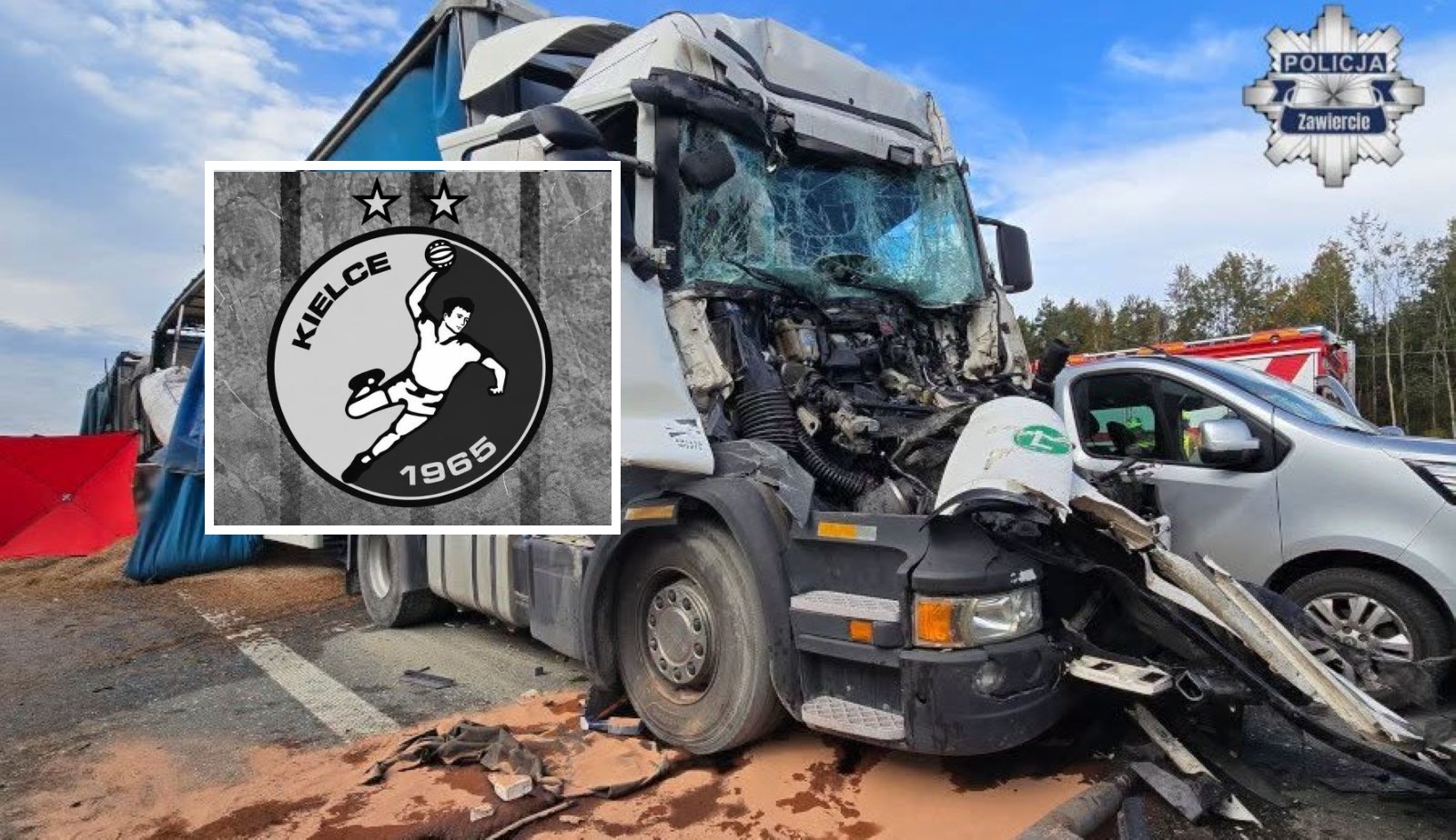 Tragiczny wypadek na obwodnicy Zawiercia. Już wiadomo, kto zginął