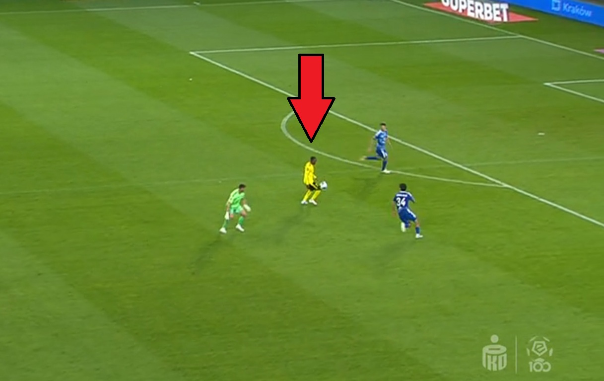 Co zrobił bramkarz? Kuriozalny gol w Ekstraklasie