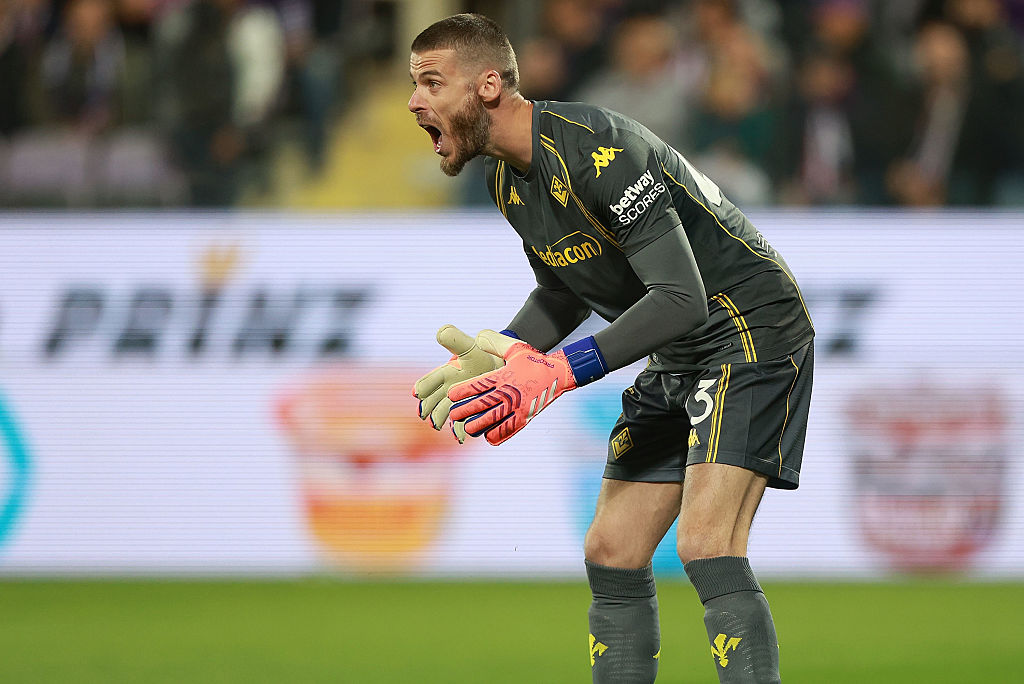 Po kwadransie Fiorentina przegrywała 0:2. David de Gea tylko rozkładał ręce