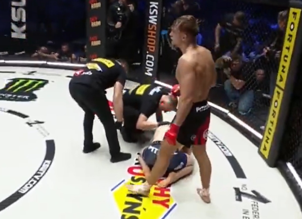 Totalna dominacja! Kolejny zjawiskowy występ Łotysza w KSW