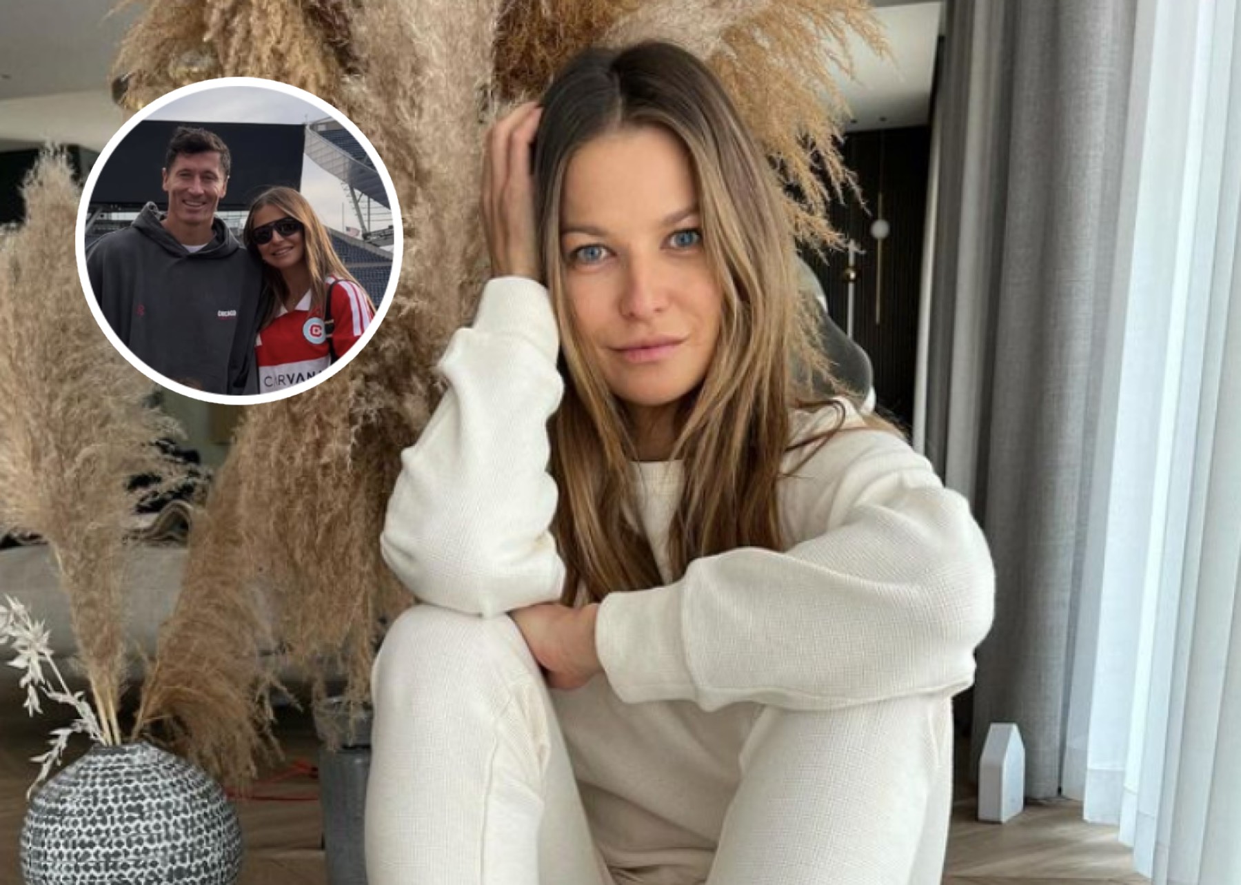 Anna Lewandowska pojawiła się na meczu. Pokazała rodzinne zdjęcie