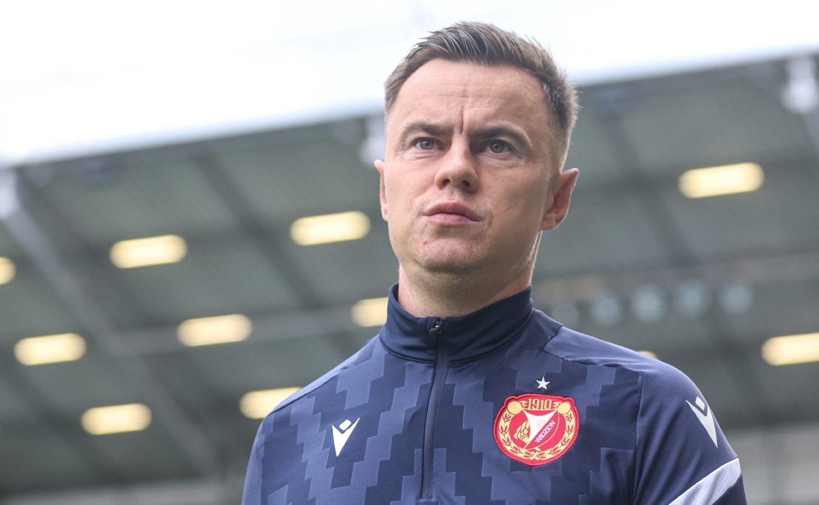 Trener Widzewa Łódź bez ogródek. "Ogólna sytuacja robi się po prostu zła"