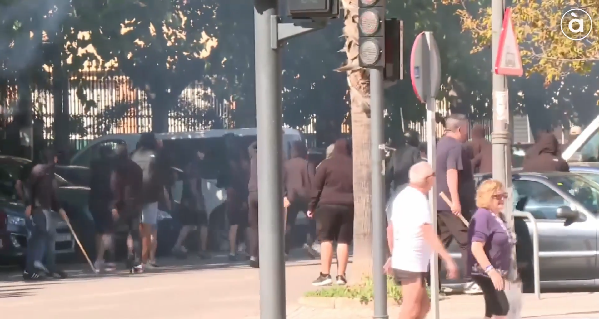 Nagranie trafiło do sieci. Działo się przed meczem w Hiszpanii